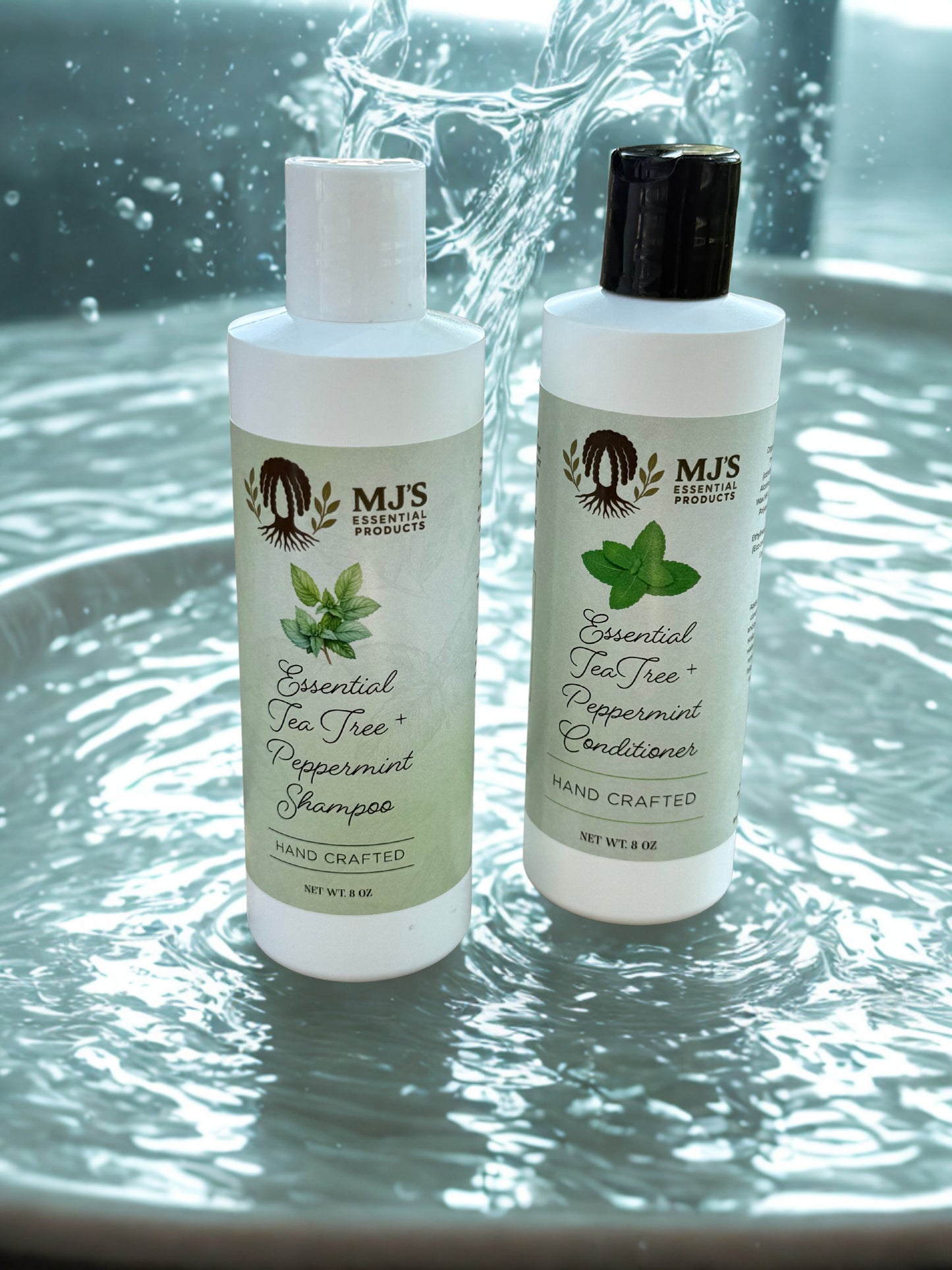 Wash & Condition Duo 8oz (Tea Tree & Peppermint)