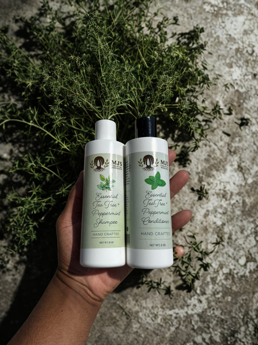 Wash & Condition Duo 8oz (Tea Tree & Peppermint)