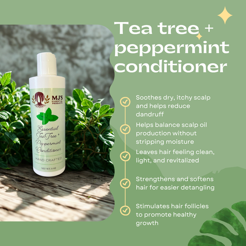 Essential Conditioner (Tea Tree & Peppermint) 8oz