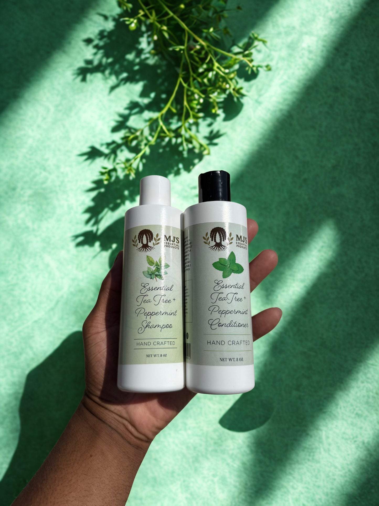 Wash & Condition Duo 8oz (Tea Tree & Peppermint)
