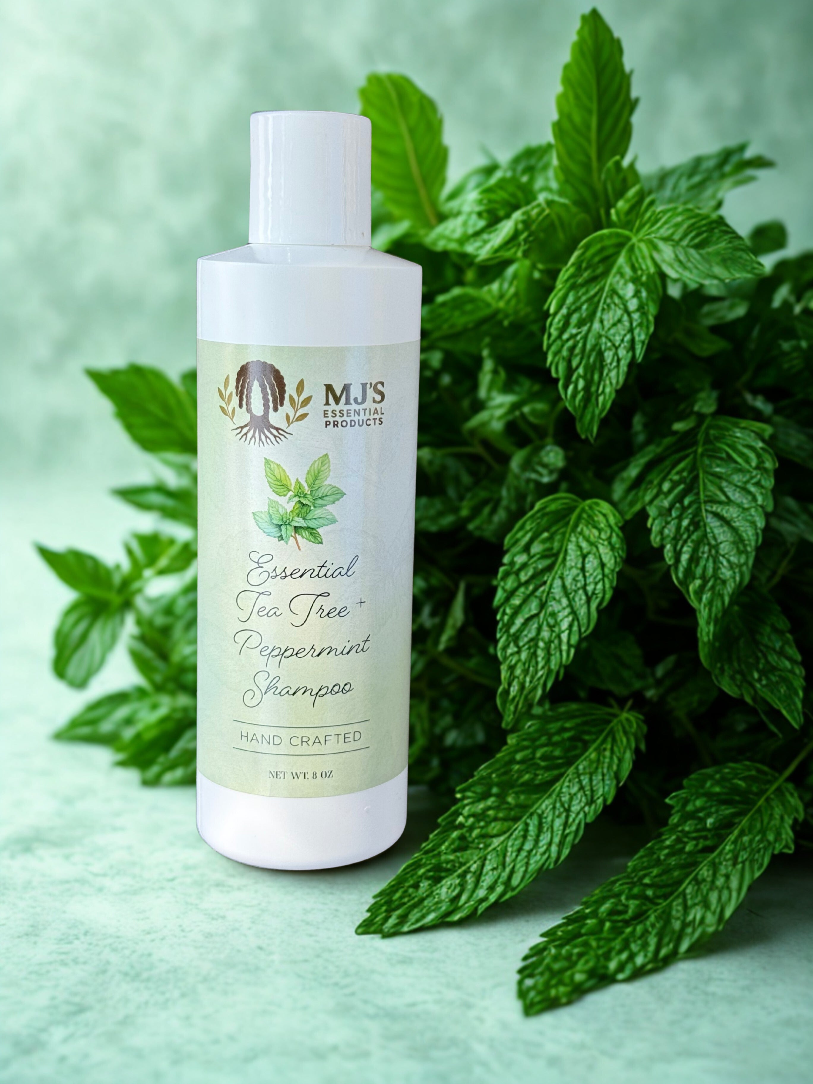 Essential Shampoo (tea tree & peppermint) 8oz